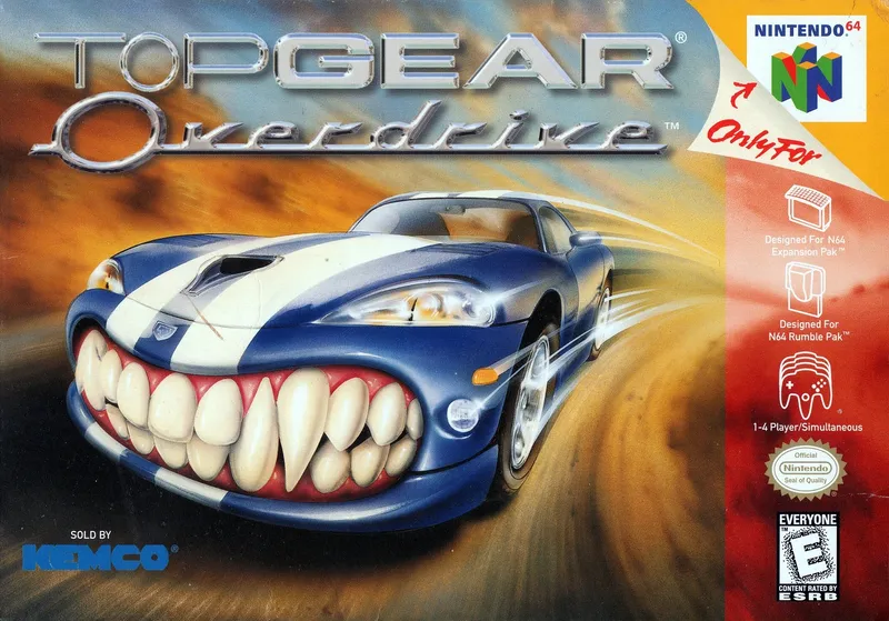 Top Gear Overdrive box art