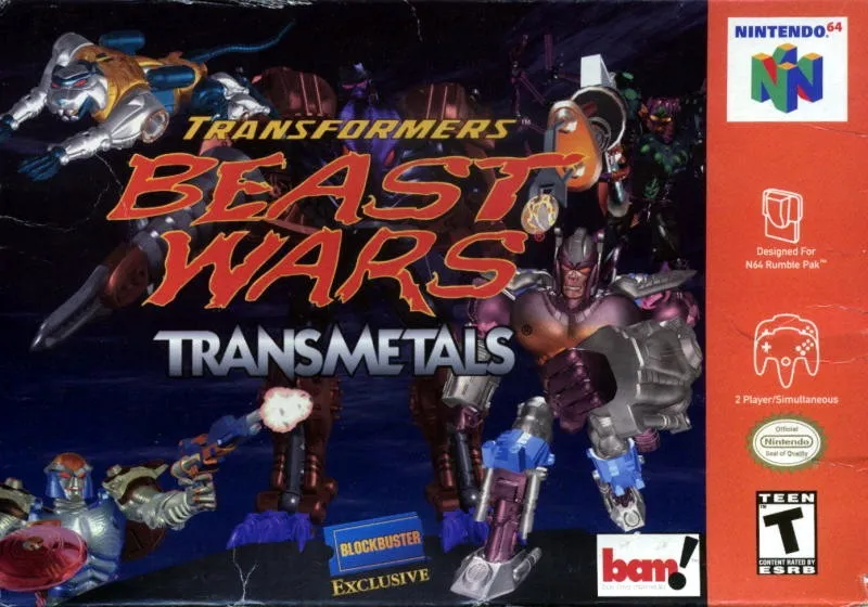 Transformers: Beast Wars Transmetals box art