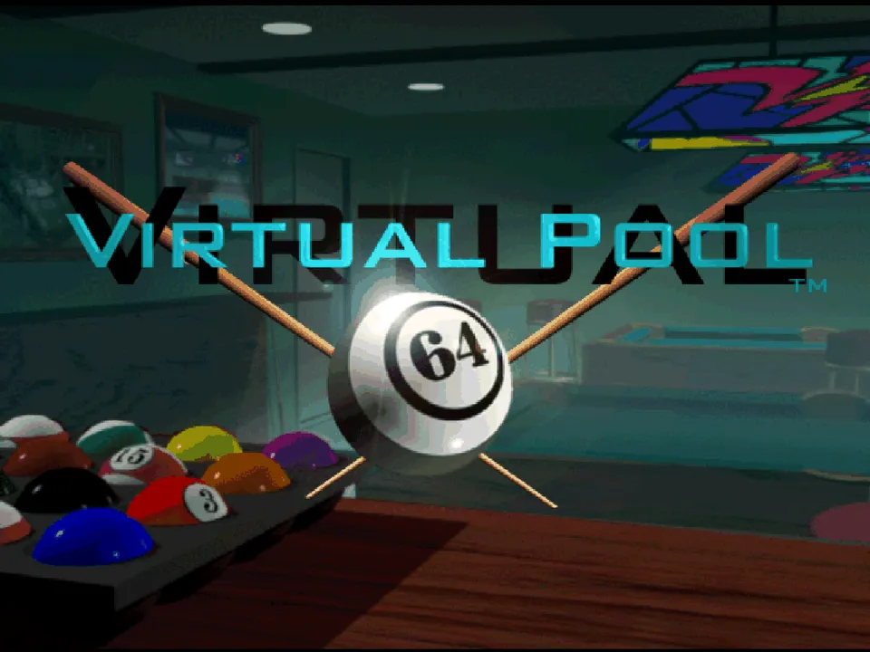 Virtual Pool 64 screenshot