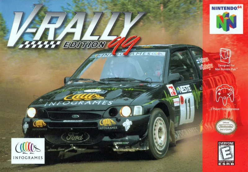 V-Rally Edition 99 box art