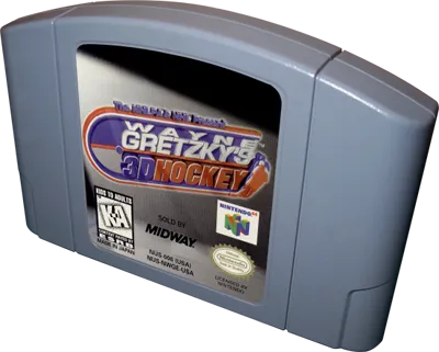 Wayne Gretzky's 3D Hockey cart