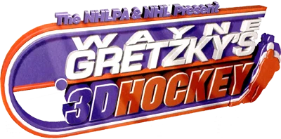 Wayne Gretzky's 3D Hockey logo