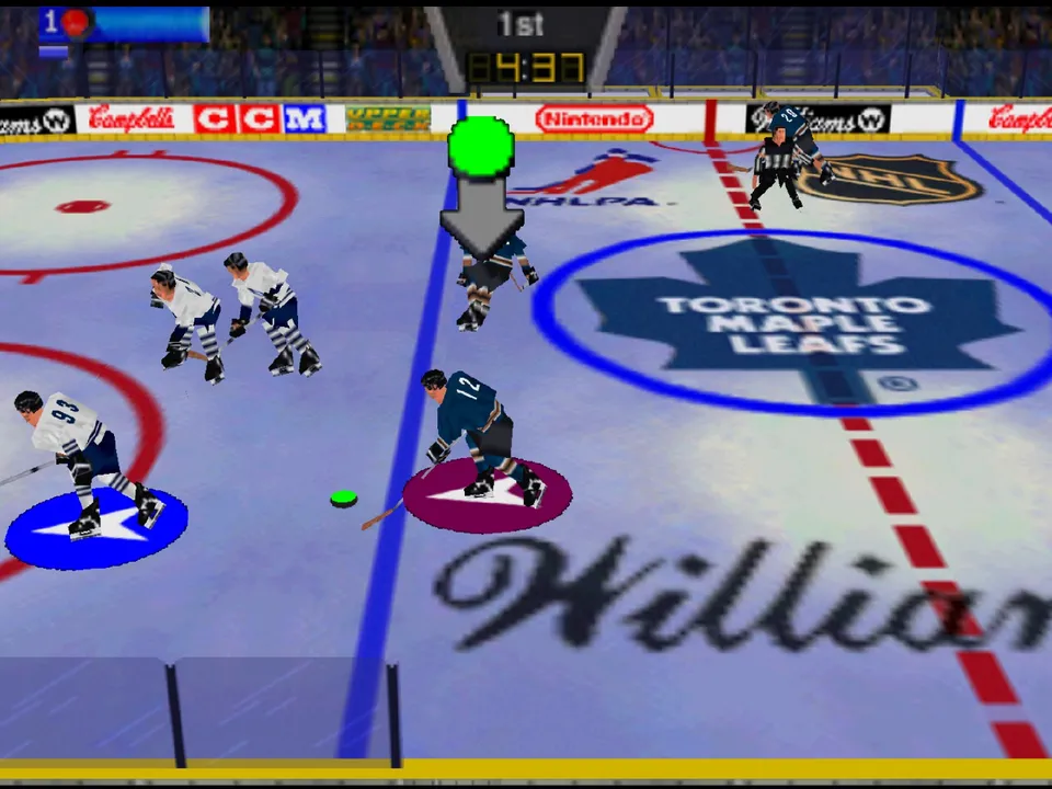Backdrop artwork for Wayne Gretzky's 3D Hockey