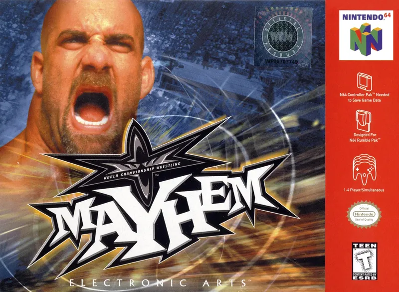 WCW Mayhem box art