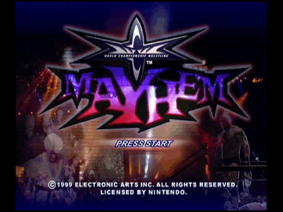 WCW Mayhem screenshot
