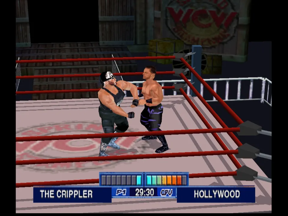 Backdrop artwork for WCW Mayhem