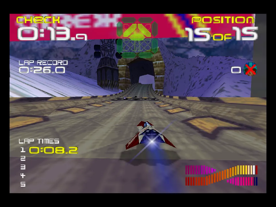 Wipeout 64 screenshot