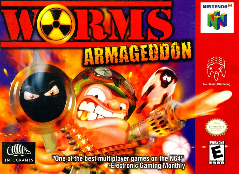 Worms Armageddon box art