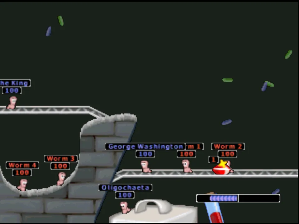 Worms Armageddon screenshot