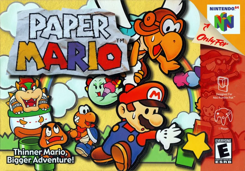 Paper Mario box art