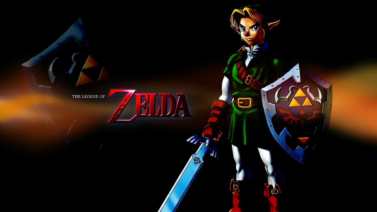 Backdrop artwork for The Legend of Zelda: Ocarina of Time
