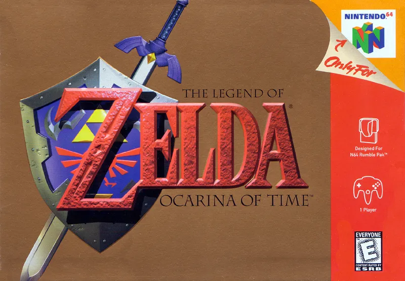 The Legend of Zelda: Ocarina of Time box art