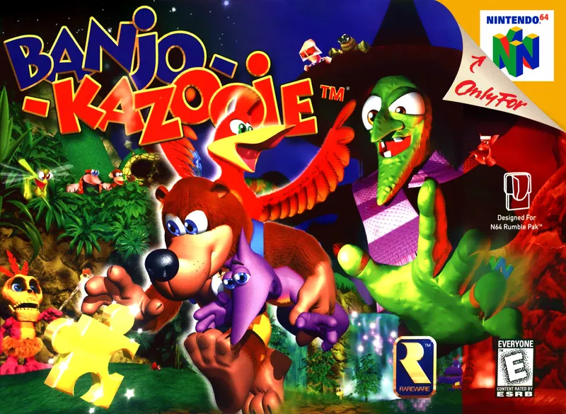 Banjo-Kazooie box art