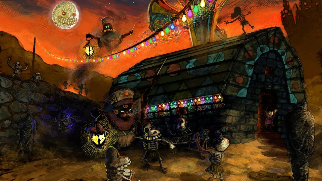 Backdrop artwork for The Legend of Zelda: Majora's Mask