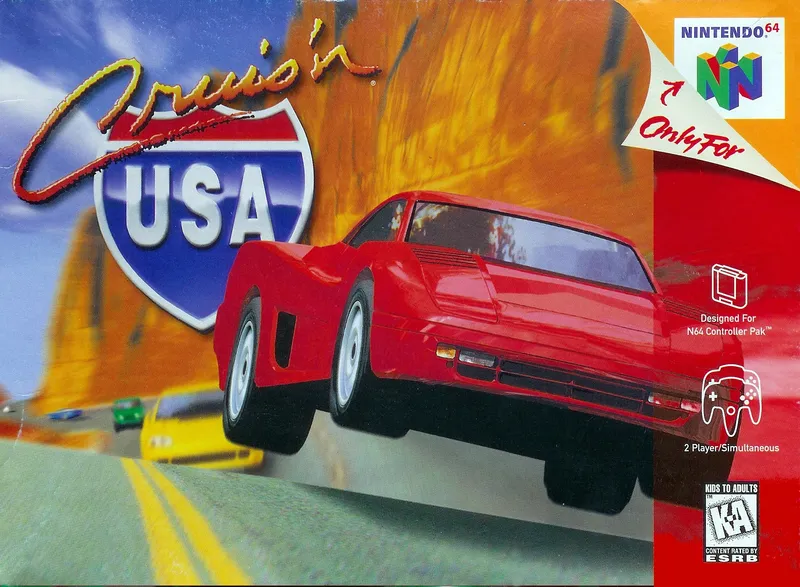 Cruis'n USA box art