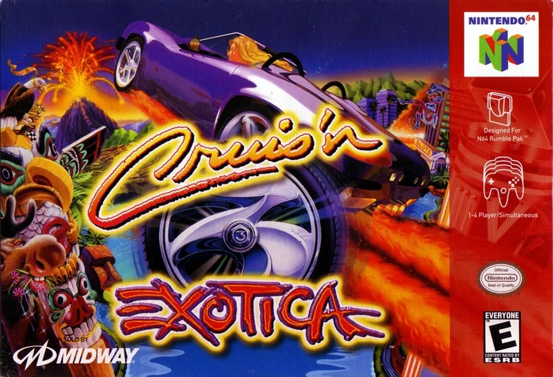 Cruis'n Exotica box art