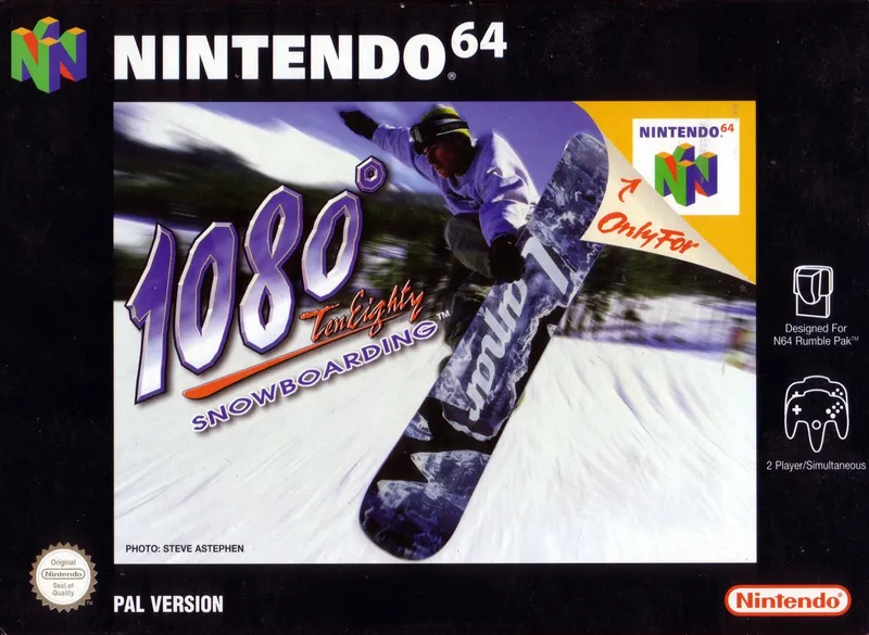 1080° Snowboarding box art