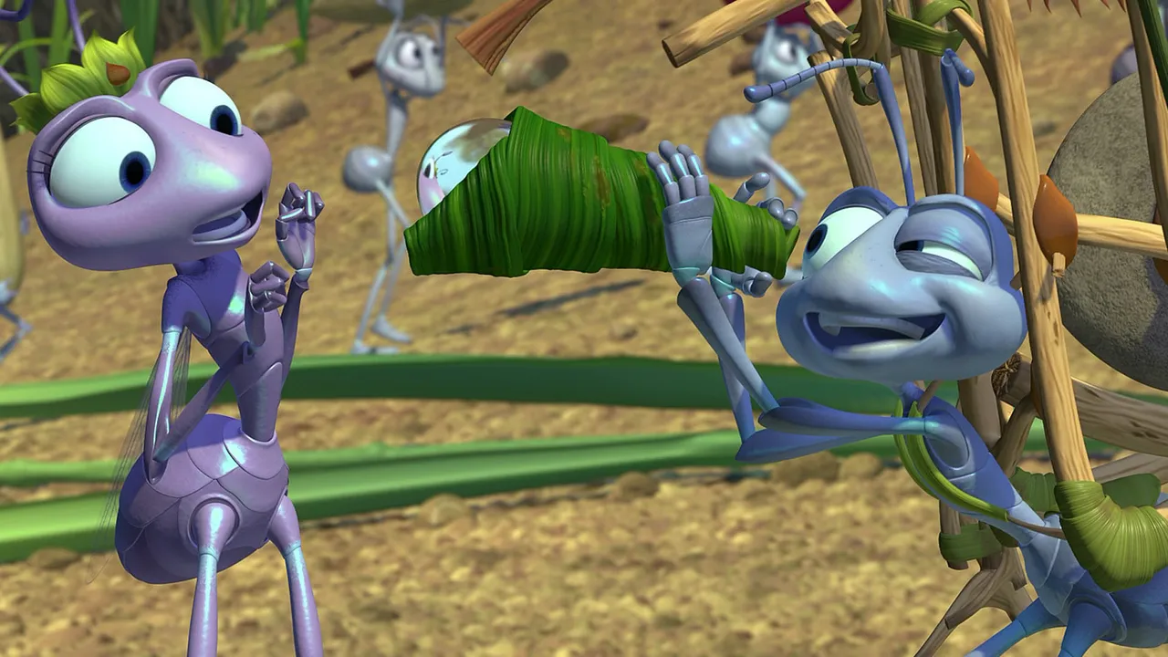 Backdrop artwork for A Bug's Life