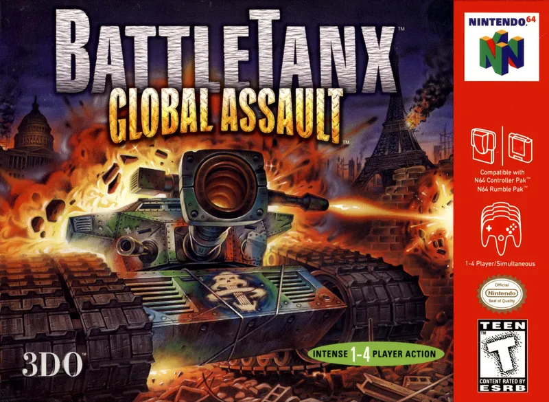 BattleTanx: Global Assault box art