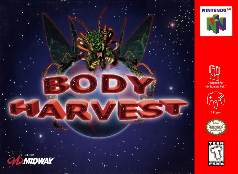 Body Harvest box art