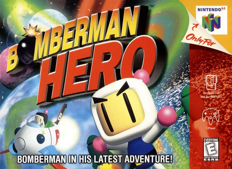Bomberman Hero box art