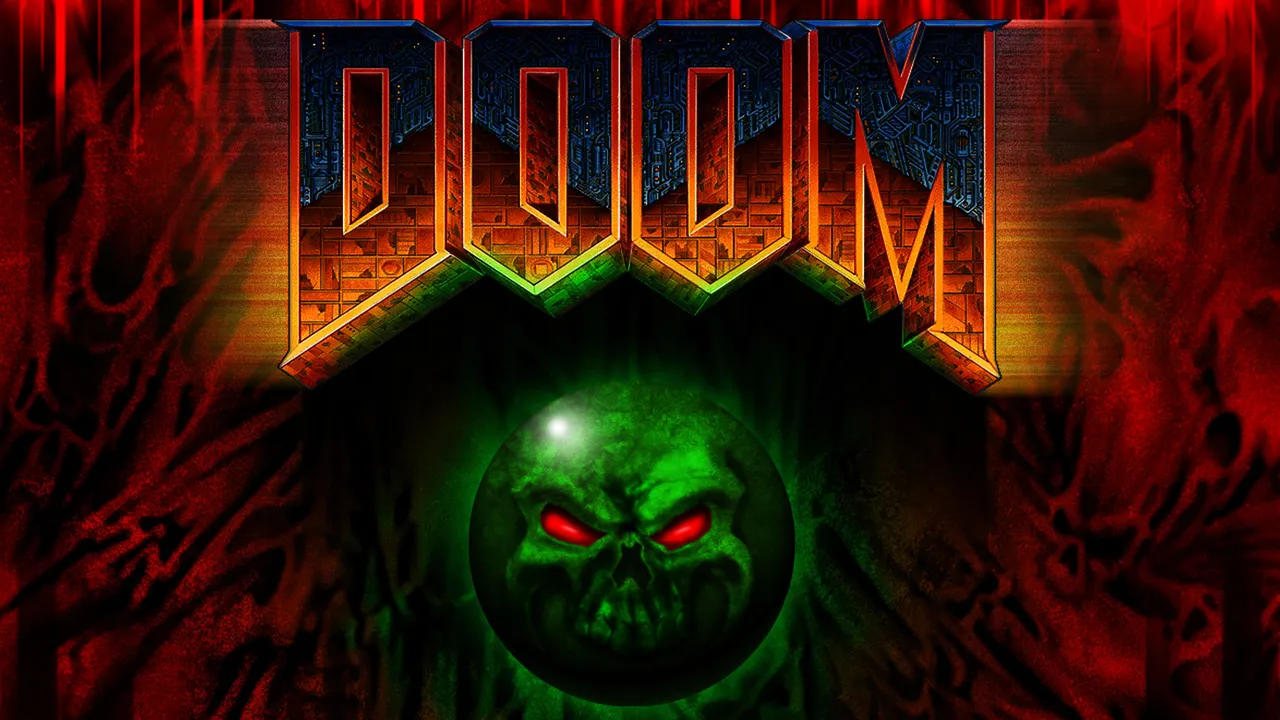 Backdrop artwork for Doom 64