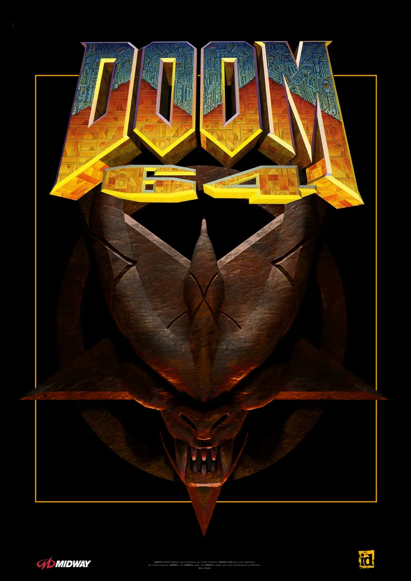 Doom 64 box art