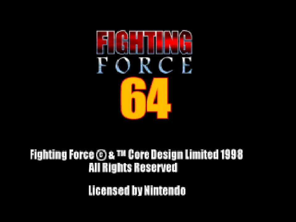Fighting Force 64 screenshot