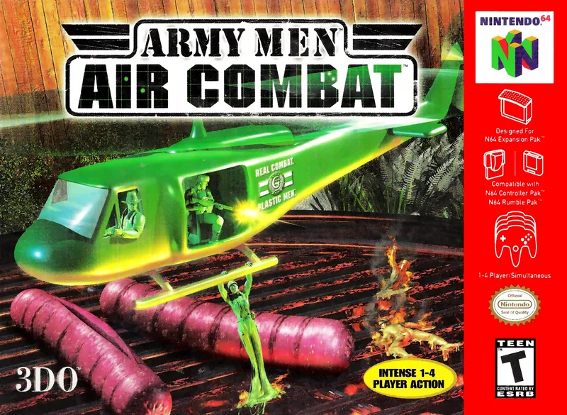 Army Men: Air Combat box art