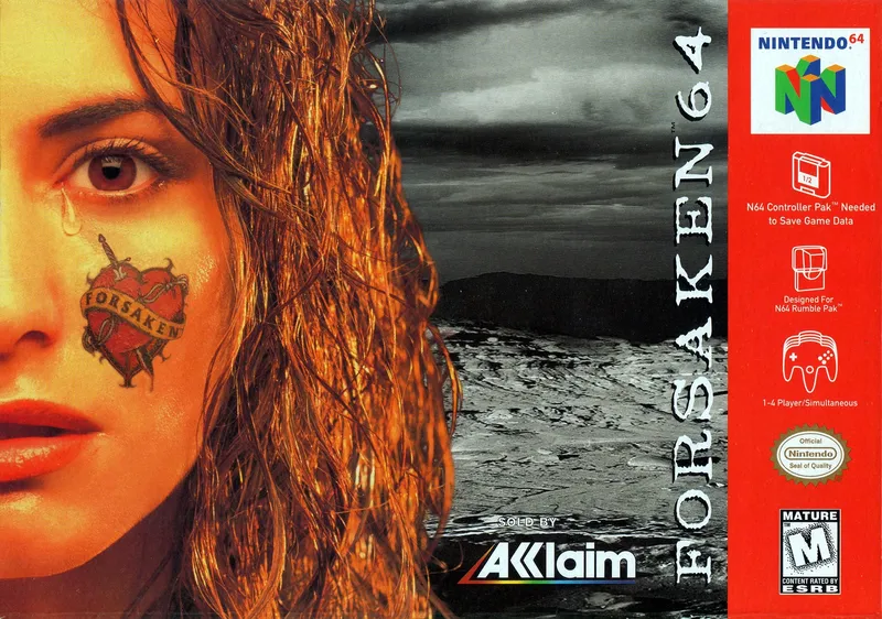 Forsaken 64 box art