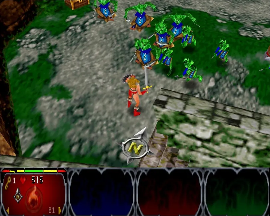 Backdrop artwork for Gauntlet Legends