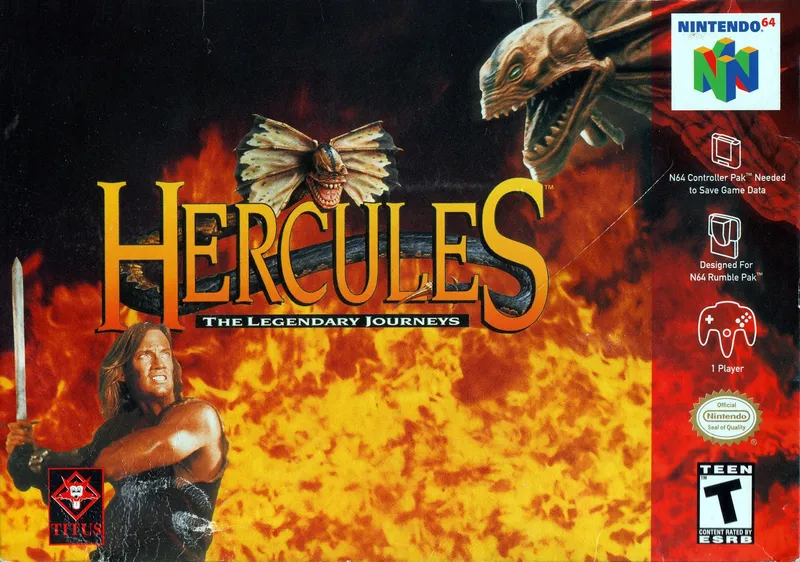 Hercules: The Legendary Journeys box art