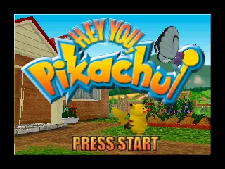 Hey You, Pikachu! screenshot