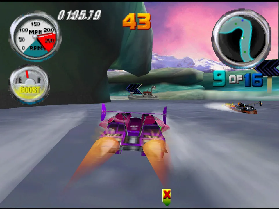 Backdrop artwork for Hydro Thunder