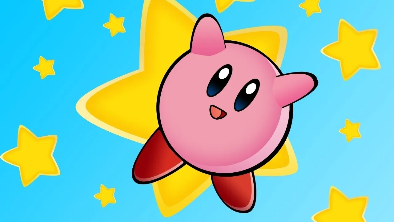 Backdrop artwork for Kirby 64: The Crystal Shards