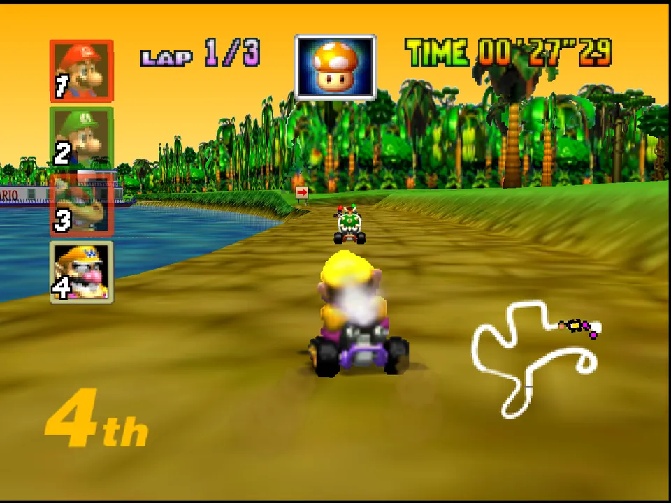 Mario Kart 64 screenshot