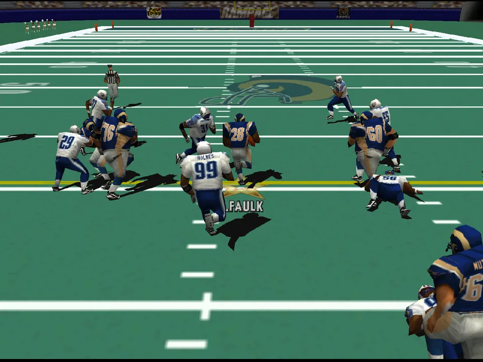 Backdrop artwork for Madden NFL 2001