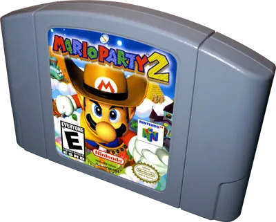 Mario Party 2 cart