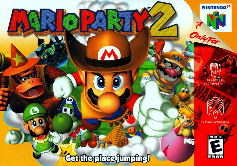 Mario Party 2 box art