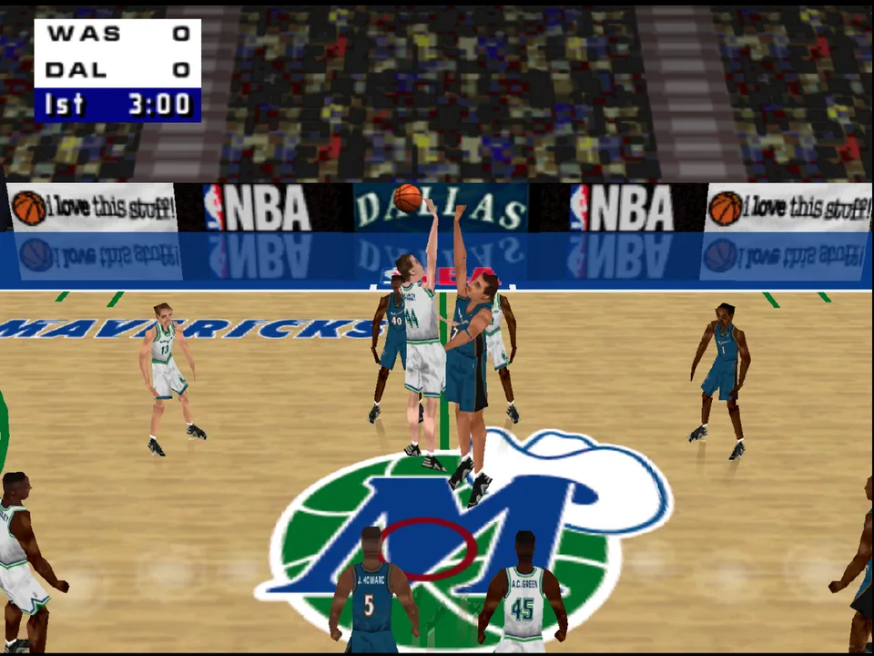 NBA Live 99 screenshot