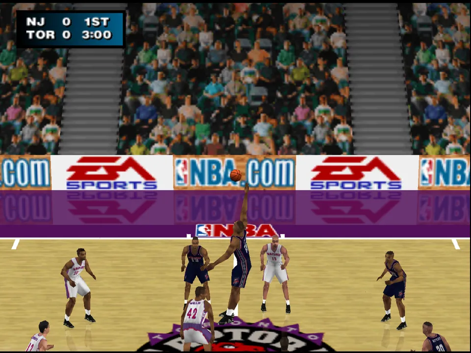 NBA Live 2000 screenshot