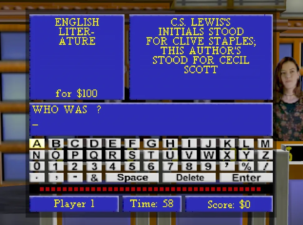 Jeopardy! screenshot