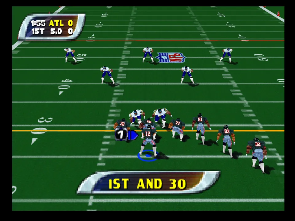 Backdrop artwork for NFL Blitz 2001