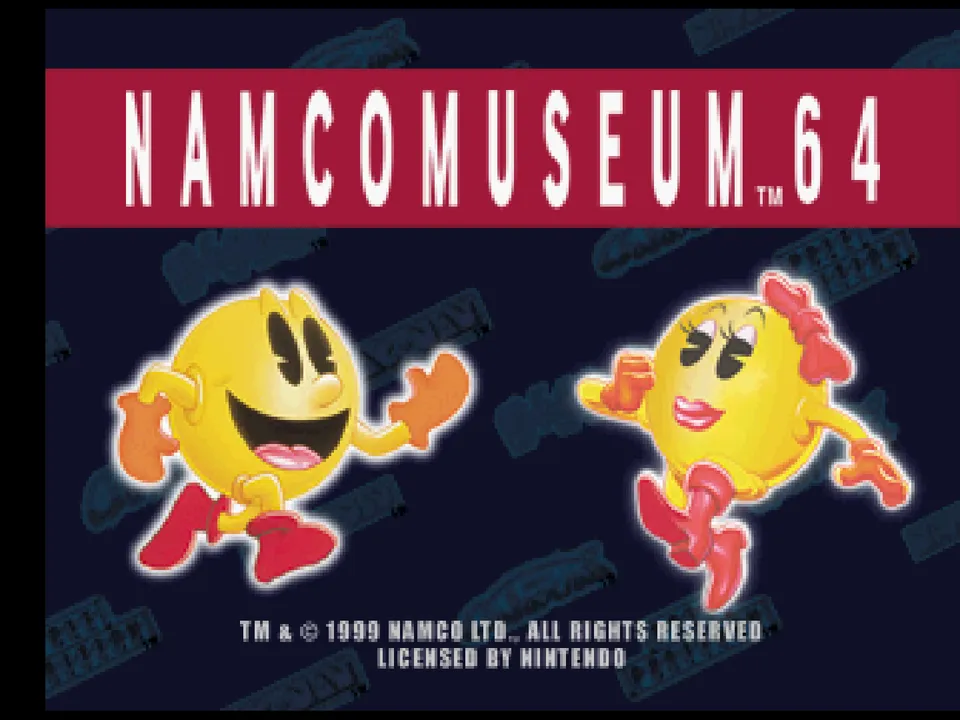 Namco Museum 64 screenshot