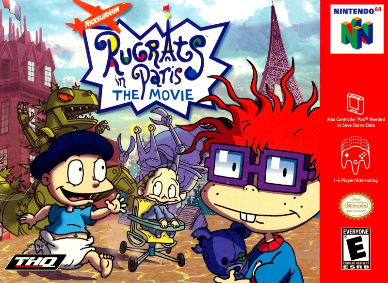 Rugrats in Paris: The Movie box art