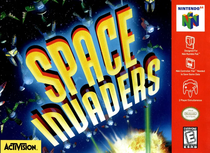 Space Invaders box art