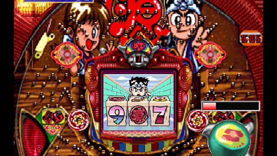 Backdrop artwork for Parlor! Pro 64 - Pachinko Jikki Simulation Game