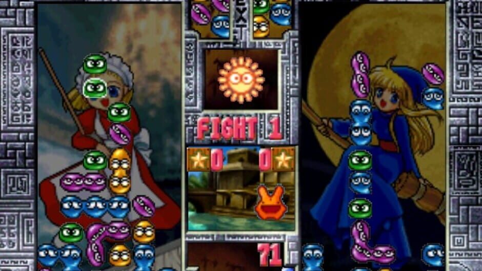 Backdrop artwork for Puyo Puyo Sun 64