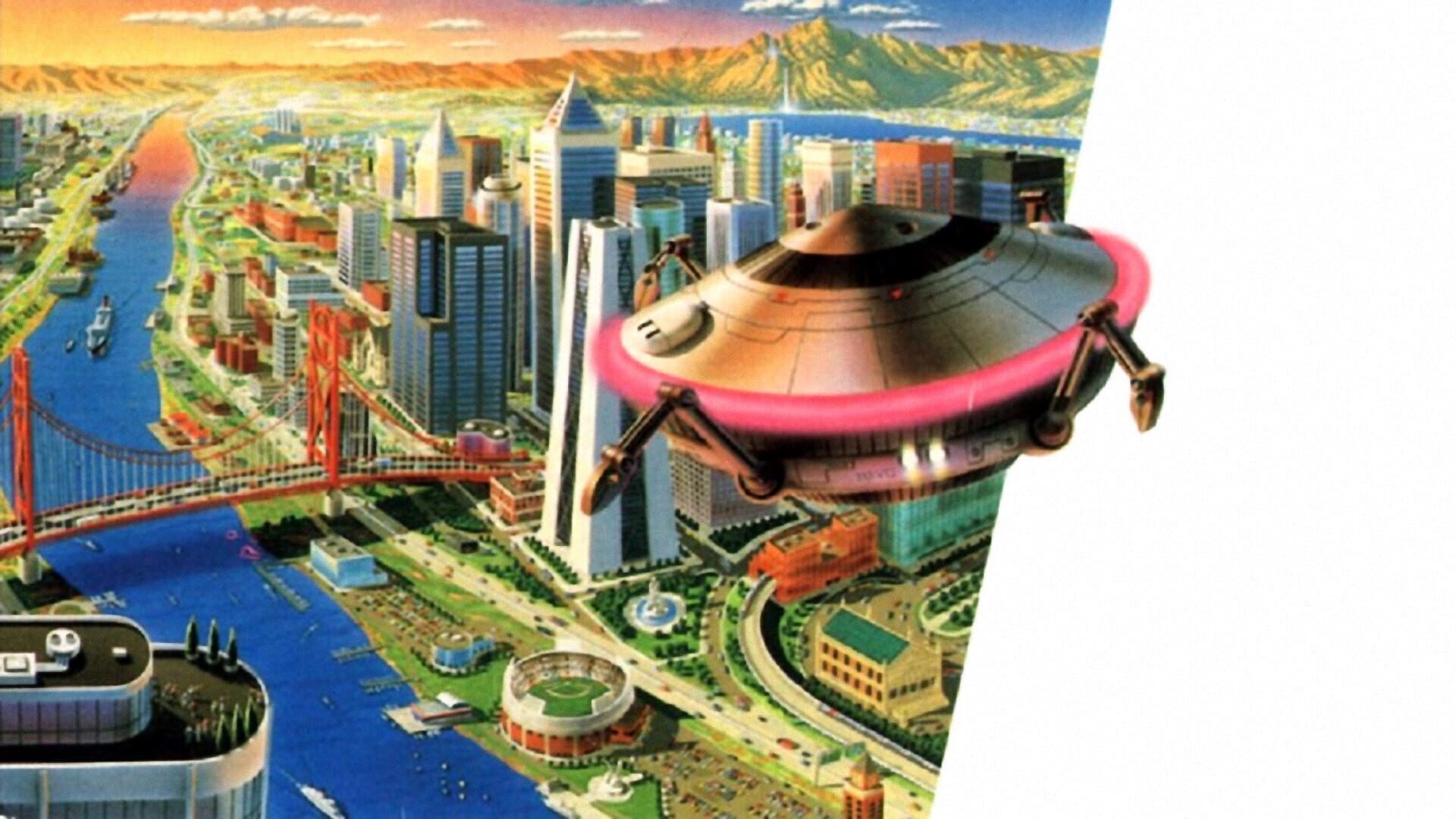 Backdrop artwork for SimCity 2000
