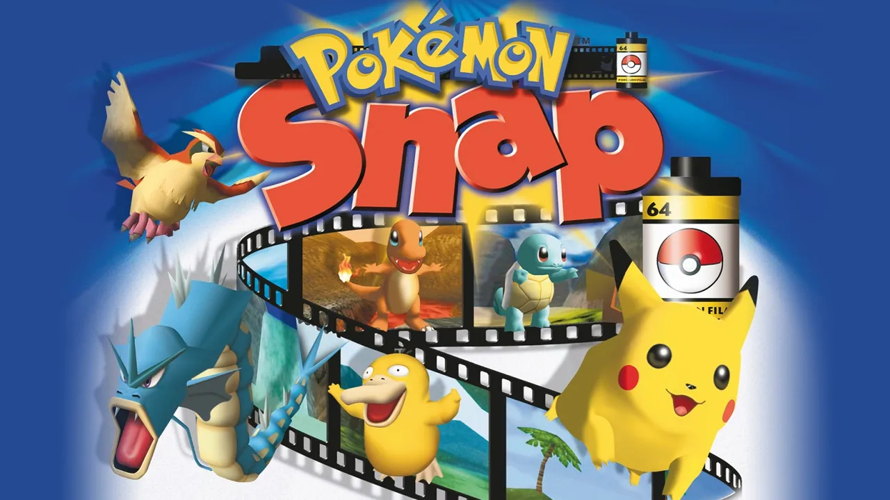 Backdrop artwork for Pokemon Snap